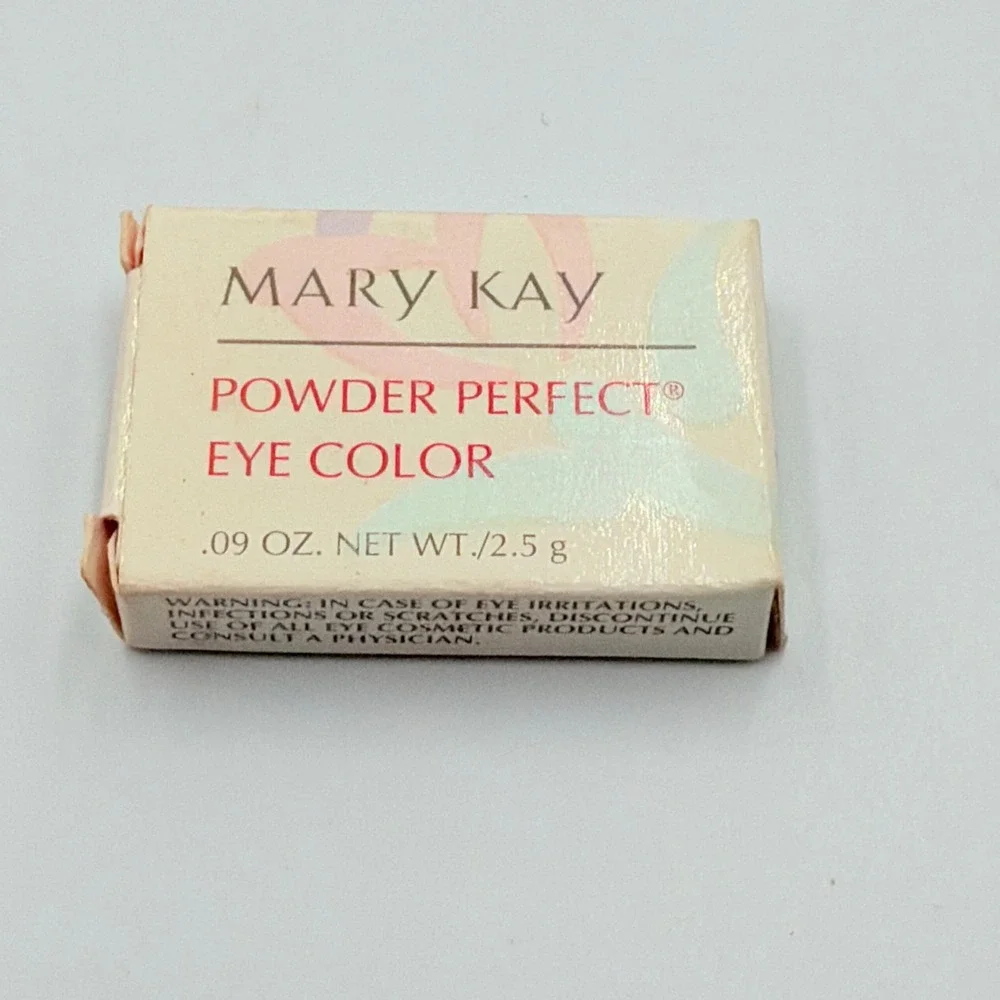 Mary Kay Powder Perfect Eye Color Gray Flannel 5951 Eyeshadow Matte Vtg .09oz